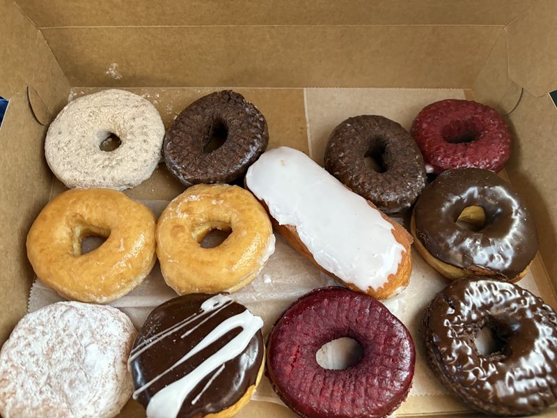 Country Donuts food