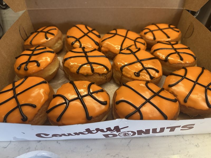 Country Donuts food